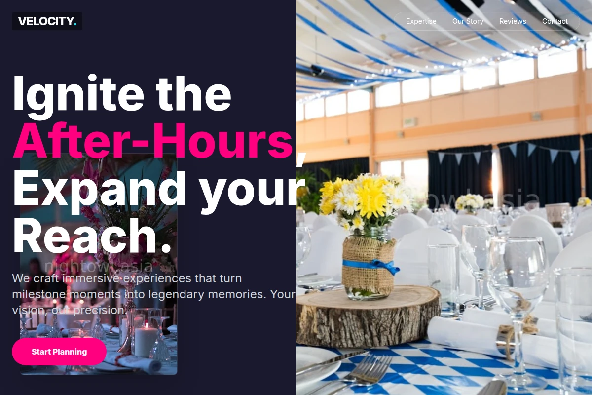 Velocity Event Planning